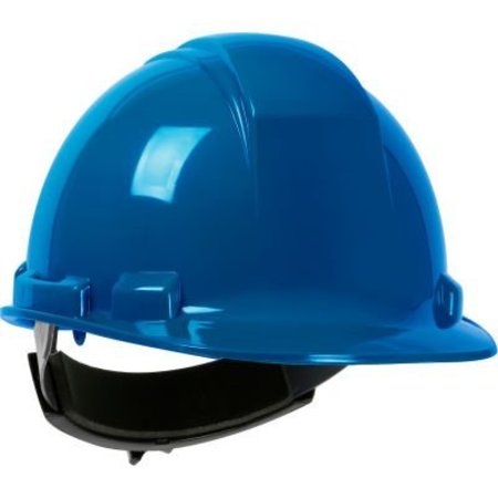 PIP Whistler Cap Style Hard Hat HDPE Shell, 4-Point Textile Suspension, Wheel Ratchet Adjustment, Royal 280-HP241R-17